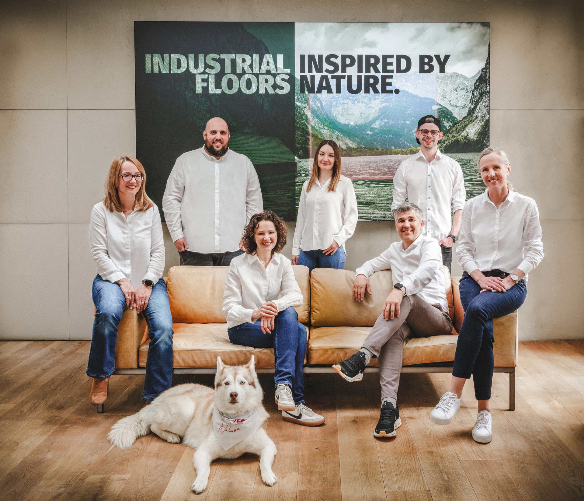 Das Team von BM Industrieboden